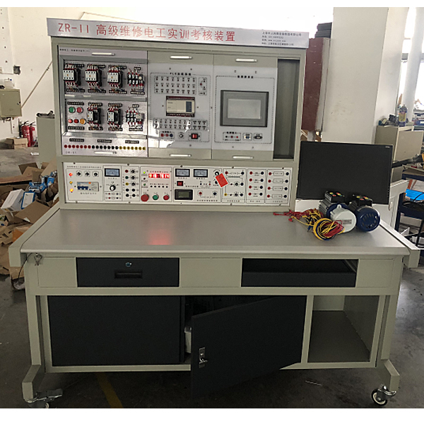 高級(jí)維修電工考核示教實(shí)訓(xùn)臺(tái),機(jī)床夾具同步語(yǔ)音講解實(shí)訓(xùn)臺(tái)
